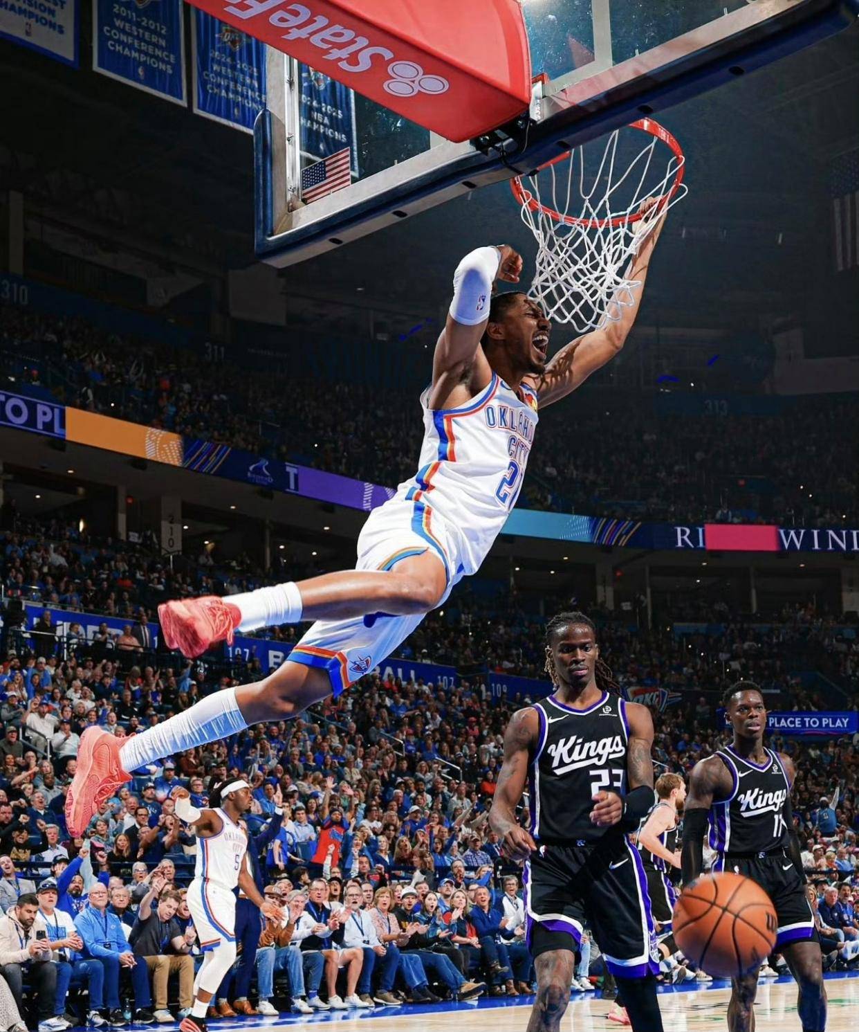 国王完胜雷霆，布伦森点燃赛场